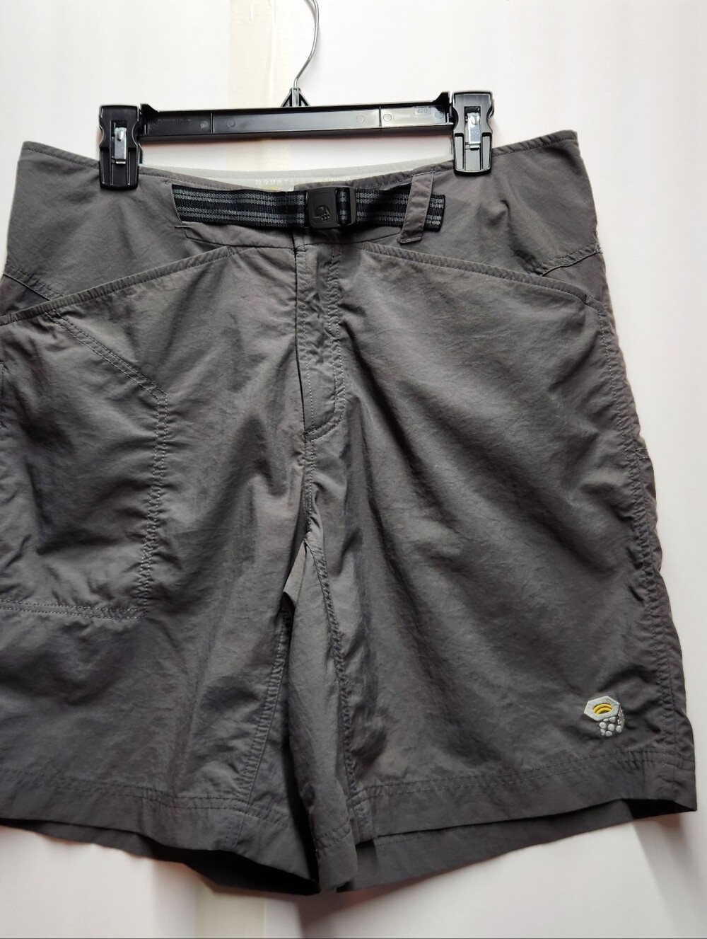 Mountain Hardwear Men's Charcoal Gray Athletic Shorts